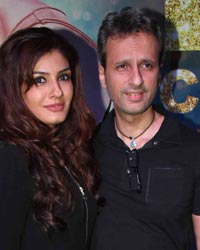 Raveena and Anil Thadani