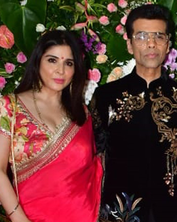 Maheep Kapoor, KAran Johar, Bhavana Pandey