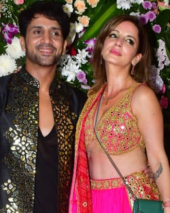 Arslan Goni and Sussanne Khan