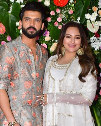 Zaheer Iqbal and Sonakshi Sinha