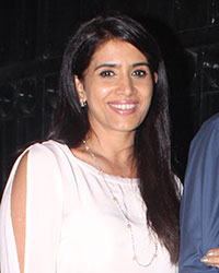 Sonali Kulkarni and Nachiket Pantvaidya