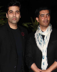 Karan Johar and Manish Malhotra