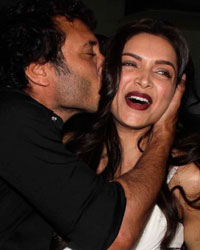 Homi Adjania and Deepika Padukone