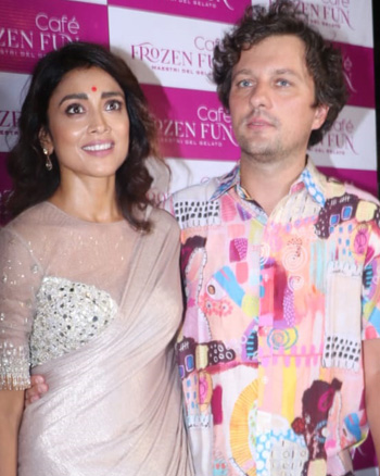 Shriya Saran and Andrei Koscheev