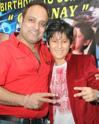 Prashant Sharma with Gananya