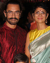 Aamir Khan and Kiran Rao withe their son Azad Rao Khan