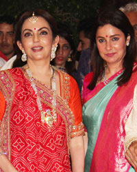 Nita Ambani, Anjali Tendulkar and Sachin Tendulkar