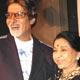 Amitabh Bachchan and Asha Bhosle