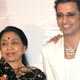 Asha Bhosle, Ganesh Hegde and Amitabh Bachchan