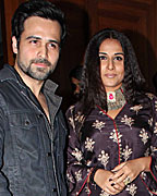 Emraan Hashmi and Vidya Balan