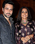 Emraan Hashmi and Vidya Balan