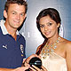 Adam Gilchrist and Neetu Chandra