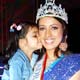 Winner Shilpa Singh with her daughter