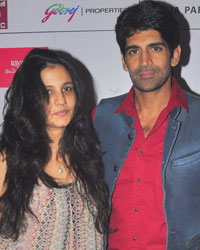 Rahul Singh with wife Vartika