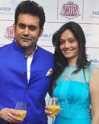 Joe Rajan with wife Rochelle