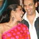 Mandira Bedi with Marc Robinson at Guess fashion show.