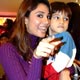 Pooja Ghai Rawal with son Raaj