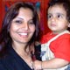 Deepshikha with son Vivan