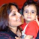 Deepshikha with son Vivan