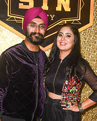 Harshdeep Kaur with her husband Mankeet Singh