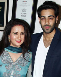 Poonam Dhillon with son Anmol