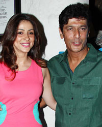 Chunky Pandey and Bhavna Pandey