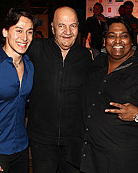 Tiger Shroff, Prem Chopra and Ganesh Acharya