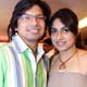 Shaan with his wife