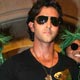 Hrithik met up with the winners of Tata SKY comepetiton and watched the world cup with the winners at Taj Lands End