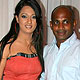 Brinda Parekh and Sanath Jayasuriya