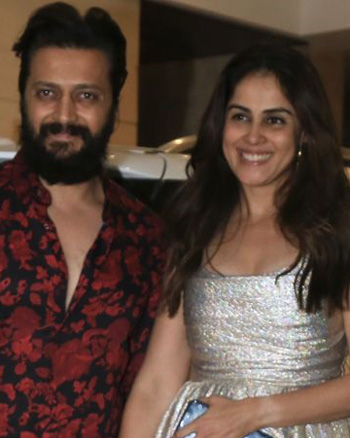 Riteish Deshmukh and Genelia D'Souza