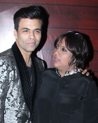 Karan Johar and Barkha Dutt