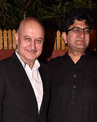 Anupam Kher and Prasoon Joshi