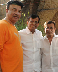 Anu Malik with Abbas Mastan at Joe Rajan Christmas Brunch