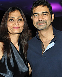 Architect Sanjay Puri with his wife