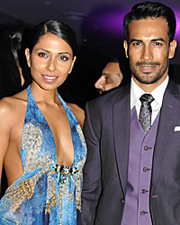 Candice Pinto and Asif azim