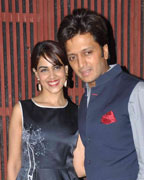 Ritesh Deshmukh and Genelia D'Souza