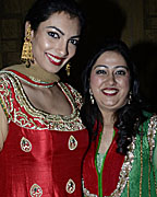 Yukta Mookhey and Bharti Mehra