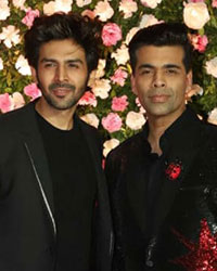 Kartik Aaryan and Karan Johar