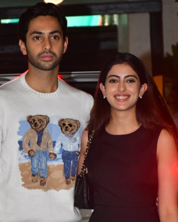 Agastya Nanda and Navya Naveli Nanda