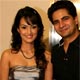 Nisha Rawal and Karan Mehra