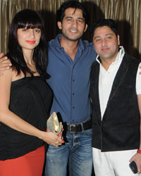 Gauri and Hiten Tejwani with Kaushik Banerjee