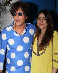 Chunky Pandey and Bhavna Pandey