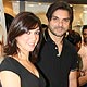 Sohail Khan and Nauheed Cyrusi promote Kissan at Gitanjali store