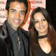 Tushar with Natassha