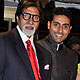 Amitabh Bachchan, Abhishek Bachchan, Aishwarya Rai and Amar Singh