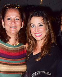 Perizaad Zorabian with Vinita Trivedi and Farzana Contractor