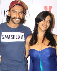 Ranveer Singh and Ekta Kapoor