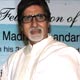 Big B felicitates Madhur Bhandarkar at party hosted by Ashish Shelar for winning National Award