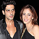 Zayed Khan and Farah Ali Khan